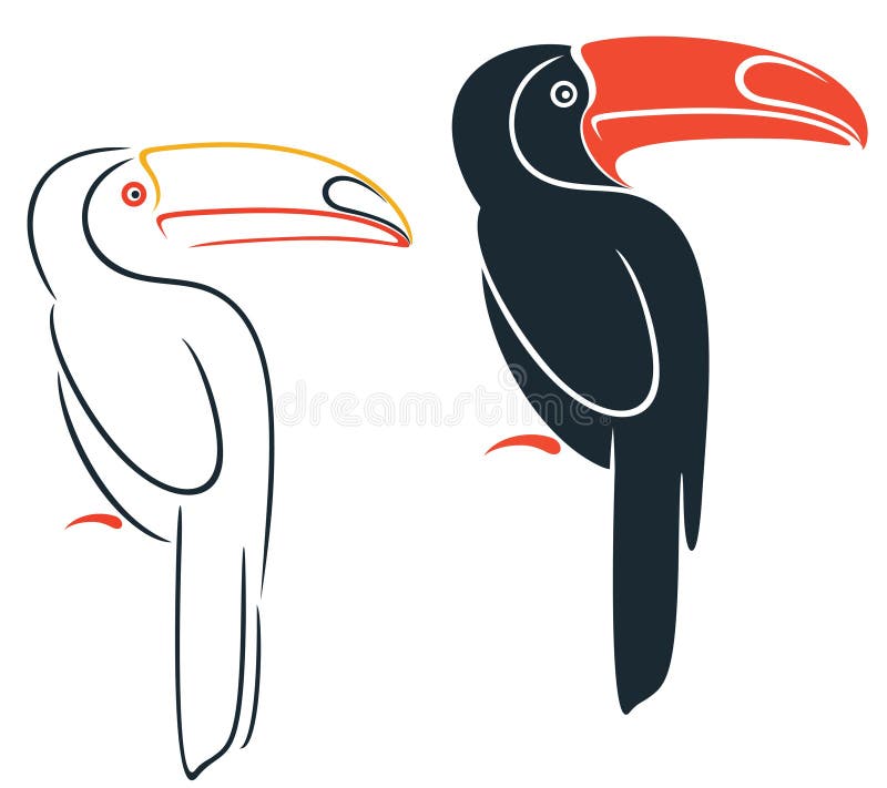 Toucan ελεύθερη απεικόνιση δικαιώματος Toucan ελεύθερη απεικόνιση δικαιώματος