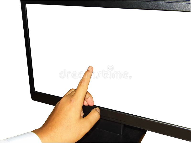 Touch royalty free stock image