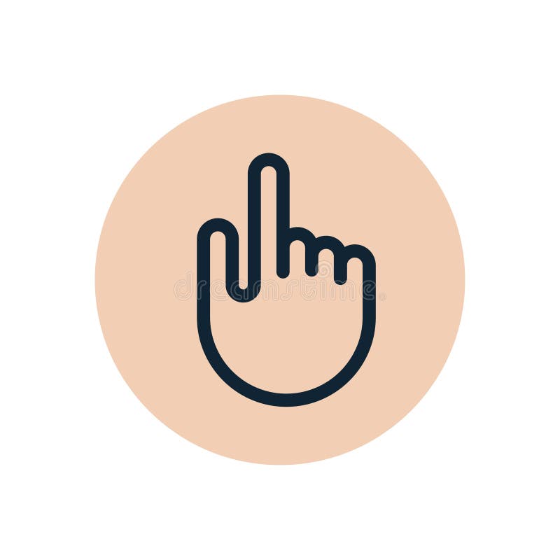 Click Here Button with Hand Icon. Vector Click Web Sign Cursor Symbol Stock  Vector - Illustration of cursor, pointer: 147322650