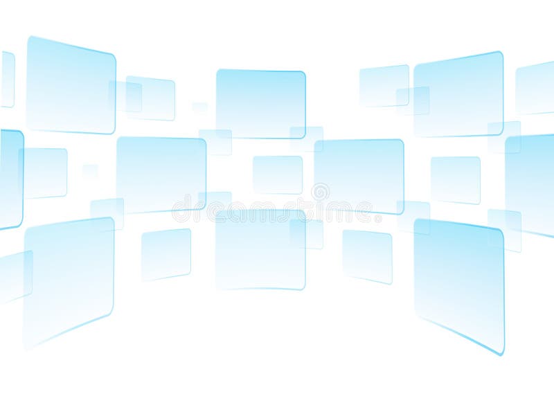 Touch screen interface white stock photography