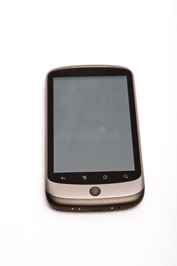 Touch screen smart phone royalty free stock photography