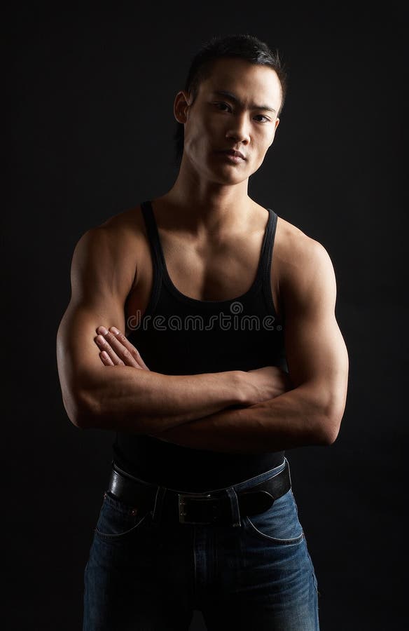 Tough asian guy