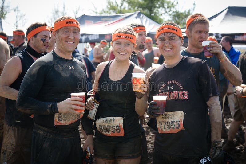 Tough Mudder: Racers in the Mud Editorial Stock Image - Image of ...