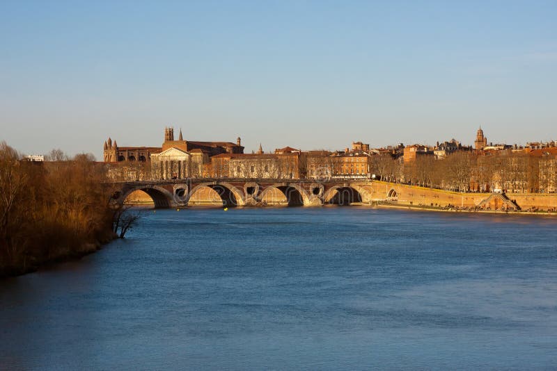 Toulouse stockbild. Bild von wasser, tourismus, stadt 38631663