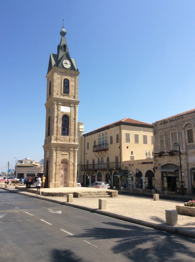 Download Tour D'horloge Dans Vieux Yaffo, Tel Aviv, Israël Photographie éditorial - Image du antique, landmark: 77152137