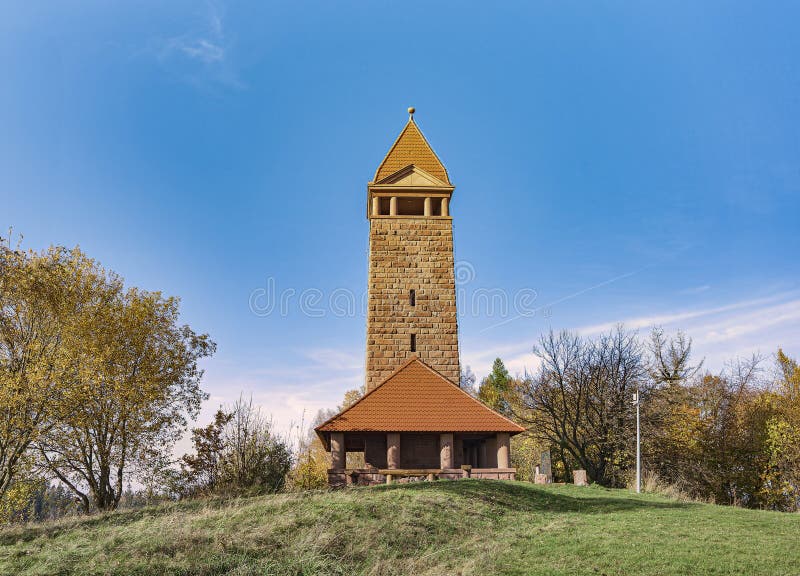 The tower is one of the most beautiful viewpoints that has been appreciated a long time ago. In 1882, a 5-meter-high wooden platform was erected here, from which one could admire the surroundings. Less than 30 years later, thanks to the efforts of Carl Ferche, chairman of the Nowa Ruda section of the K?odzko Mountain Society, a new tower was built. This 14-meter-high red sandstone structure has become one of the most interesting attractions in the Nowa Ruda area. In September 2013, the authorities of Nowa Ruda announced a tender for the renovation of the tower, and the contractor marked out an urban tourist trail. Today it is a great place for a family trip, which can be combined with a picnic and a bonfire at the very top. The tower is one of the most beautiful viewpoints that has been appreciated a long time ago. In 1882, a 5-meter-high wooden platform was erected here, from which one could admire the surroundings. Less than 30 years later, thanks to the efforts of Carl Ferche, chairman of the Nowa Ruda section of the K?odzko Mountain Society, a new tower was built. This 14-meter-high red sandstone structure has become one of the most interesting attractions in the Nowa Ruda area. In September 2013, the authorities of Nowa Ruda announced a tender for the renovation of the tower, and the contractor marked out an urban tourist trail. Today it is a great place for a family trip, which can be combined with a picnic and a bonfire at the very top.