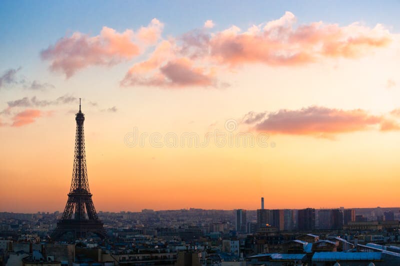 lever du soleil a paris