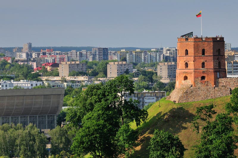 Tour à Vilnius photographie stock Tour à Vilnius photographie stock
