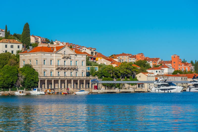 Tourism Faculty of the University of Dubrovnik in Croatia Stock Photo
