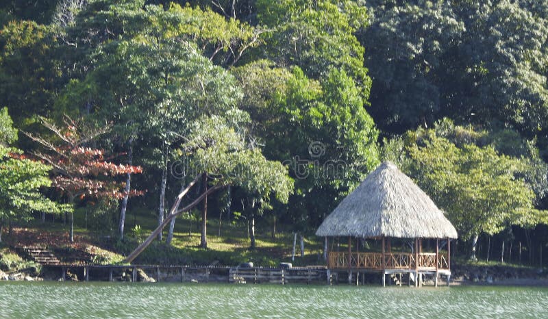 Tourism on Lake Izabal, Guatemala Stock Image - Image of nature, famous ...
