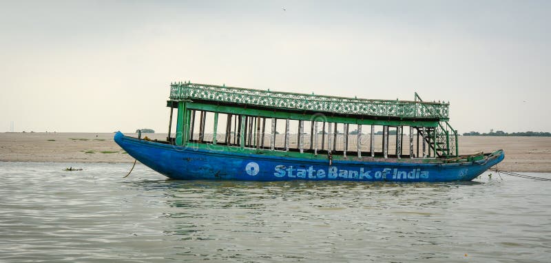 tourist boat on ganges