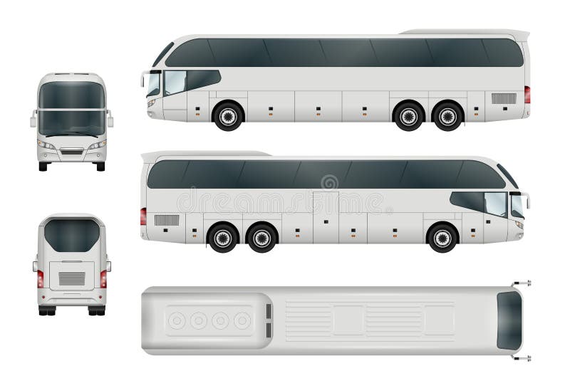 tourist bus template