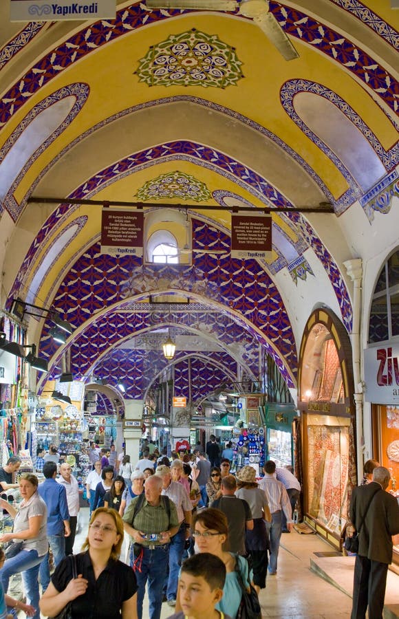 Tourist in Grand Bazaar (Grand Market)