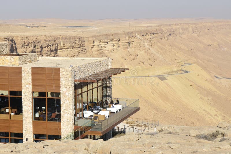 Tourist hotel in Negev desert.