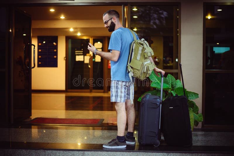 tourist with hotels