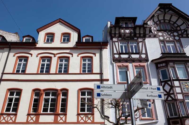 Tourist Sign in Bad Homburg