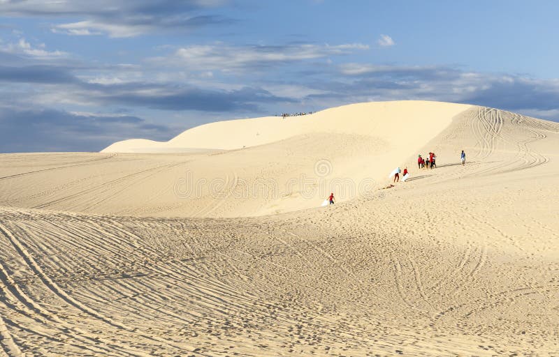 Yellow Sand Dunes in Mui Ne, Vietnam Editorial Stock Image - Image of ...