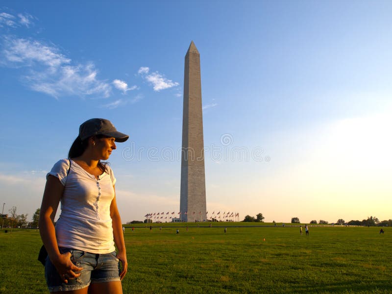 Tourist in Washington DC