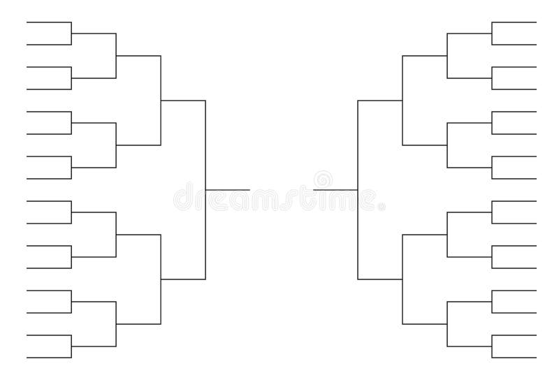 Playoff Bracket Template from thumbs.dreamstime.com