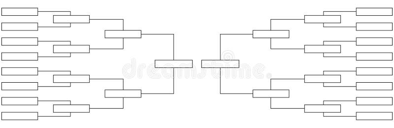 tournament quarter-finals of the championship table on sports with a  selection of the finalists and the winner 13686845 Vector Art at Vecteezy