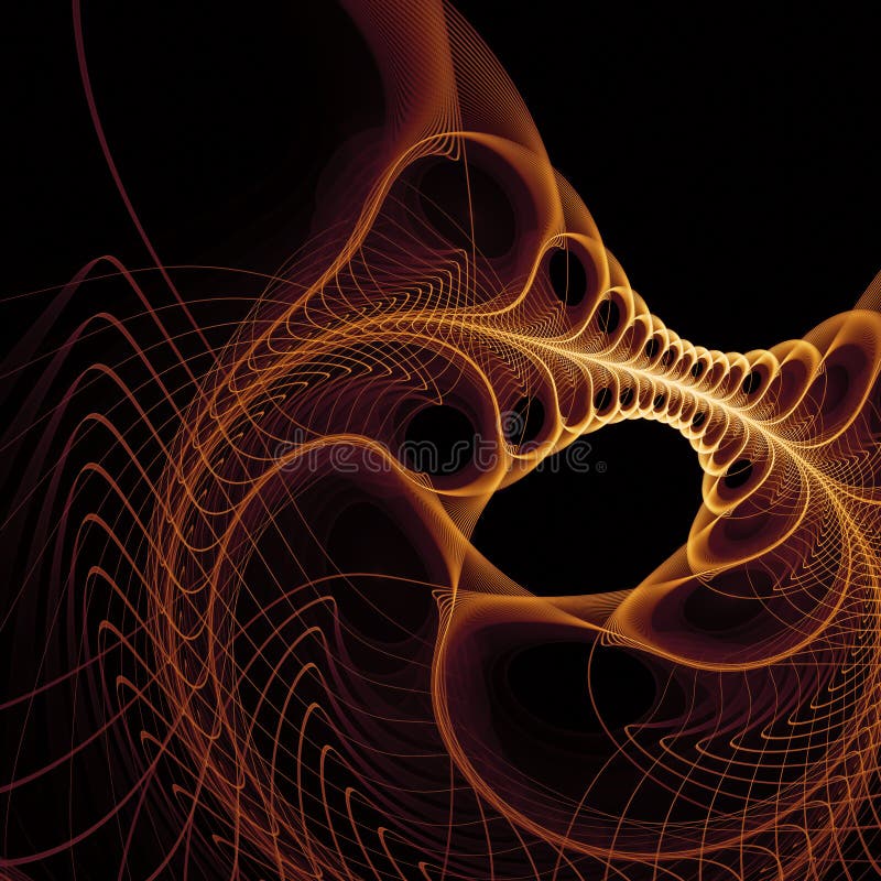 Toward Digital Coherence stock illustration