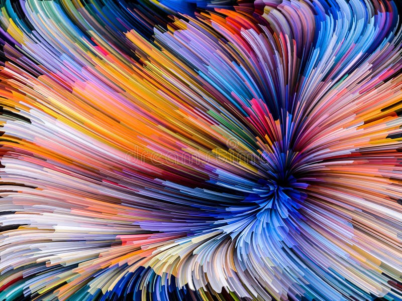 Toward Digital Color stock image