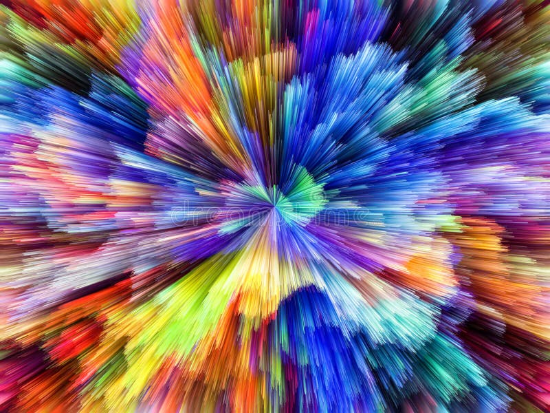 Toward Digital Colors stock images