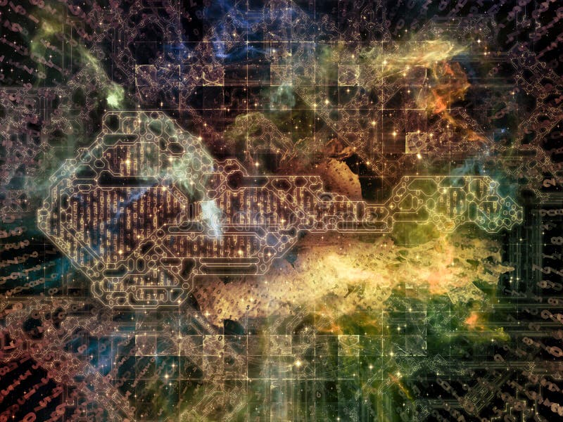 Toward Digital Connection royalty free stock images