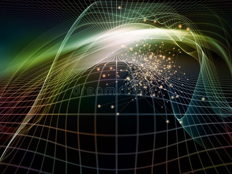 Toward Digital Fractal Realms royalty free stock photography