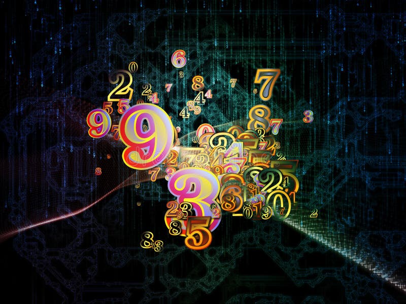 Toward Digital Goals stock photo