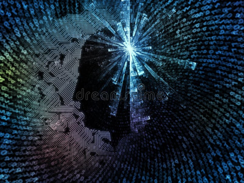 Toward Digital Intelligence royalty free stock photos