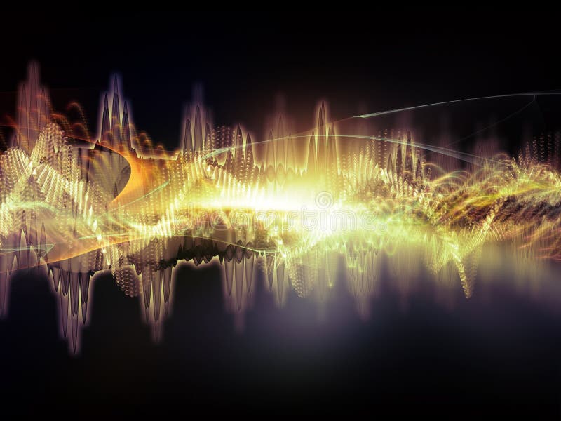 Toward Digital Sound royalty free stock photos