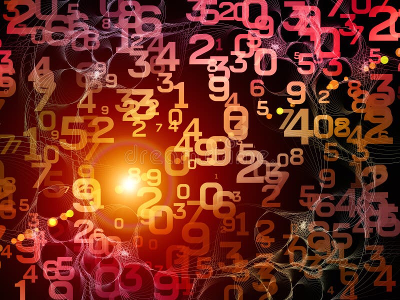 Toward Digital Space Geometry stock photography