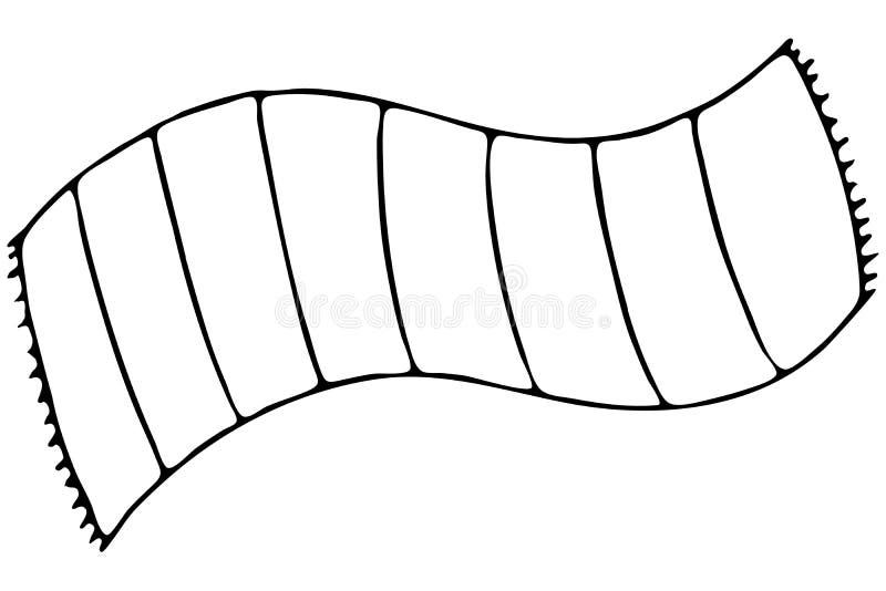 Beach Towel Template Coloring Pages
