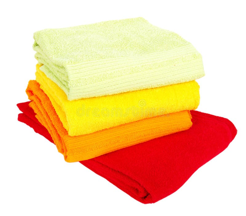 Towels stock image. Image of cotton, clap, pure, bathe 7655525