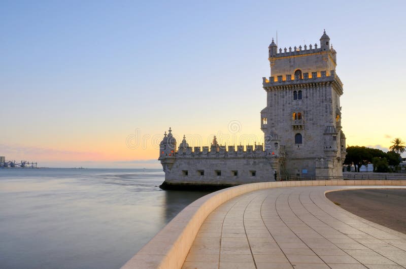 BelÃ©m Tower (in Portuguese Torre de BelÃ©m, ) or the Tower of St Vincent is a fortified tower located in the civil parish of Santa Maria de BelÃ©m in the municipality of Lisbon, Portugal. It is an UNESCO World Heritage Site (along with the nearby JerÃ³nimos Monastery) because of the significant role it played in the Portuguese maritime discoveries of the era of the Age of Discoveries. The tower was commissioned by King John II to be part of a defense system at the mouth of the Tagus River and a ceremonial gateway to Lisbon. BelÃ©m Tower (in Portuguese Torre de BelÃ©m, ) or the Tower of St Vincent is a fortified tower located in the civil parish of Santa Maria de BelÃ©m in the municipality of Lisbon, Portugal. It is an UNESCO World Heritage Site (along with the nearby JerÃ³nimos Monastery) because of the significant role it played in the Portuguese maritime discoveries of the era of the Age of Discoveries. The tower was commissioned by King John II to be part of a defense system at the mouth of the Tagus River and a ceremonial gateway to Lisbon.