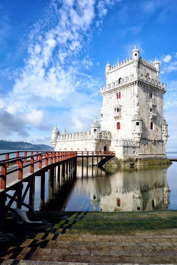 Tower of Belem the entrance to Lisbon in Portugal. Tower of Belem the entrance to Lisbon in Portugal