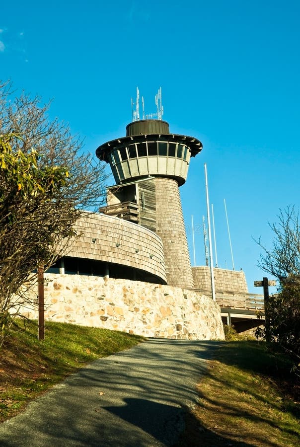The Tower at Brasstown Bald Stock Photo Image of forest, hiking 7139266