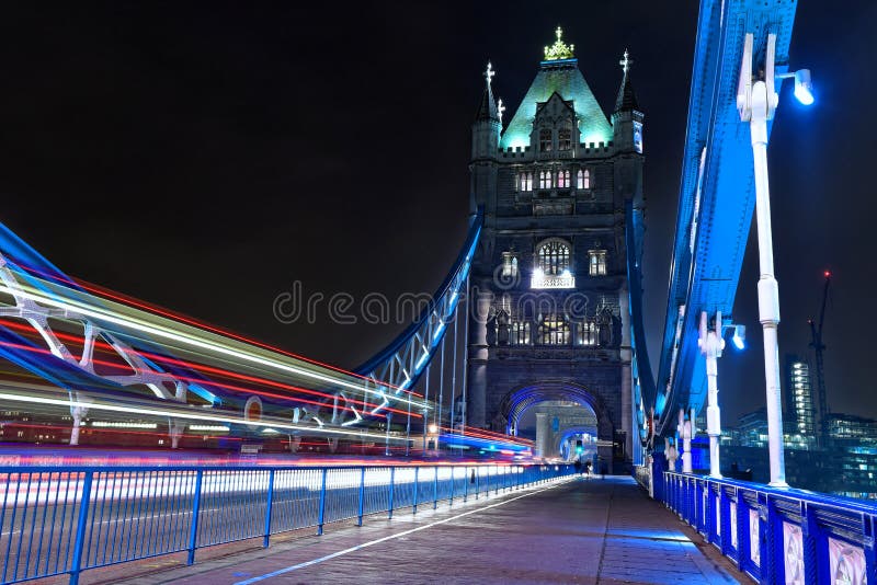 Tower Bridge Light Trails