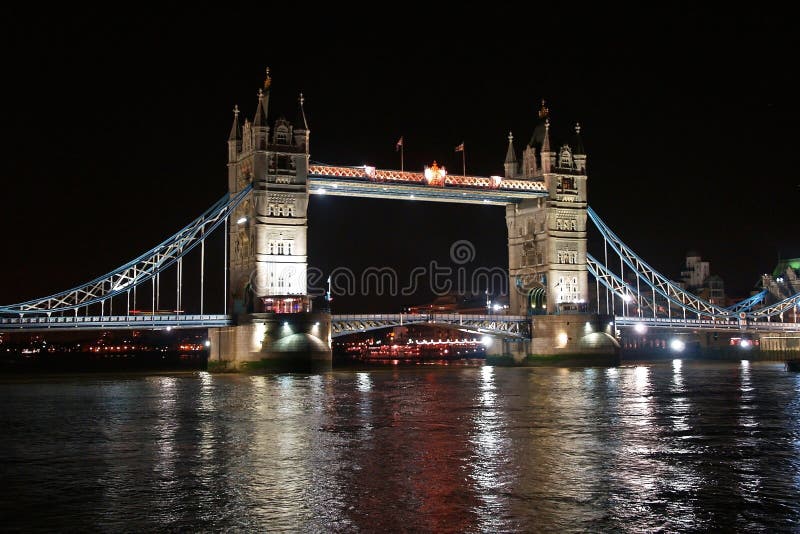 The tower bridge in London