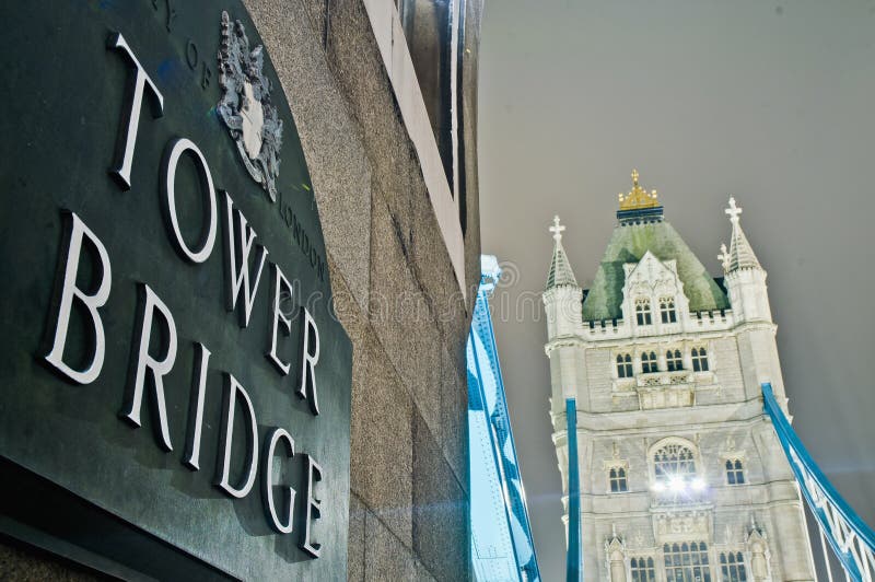 Tower Bridge at London, England