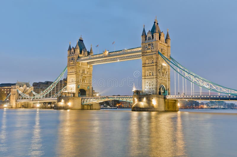 Tower Bridge at London, England