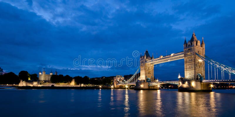 Tower Bridge at night