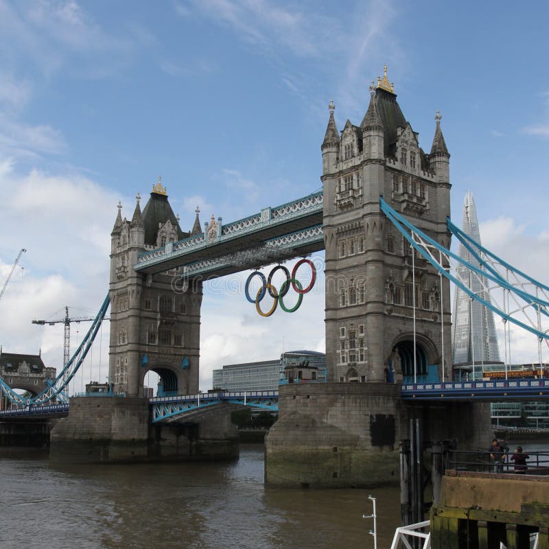 Tower Bridge olympic Rings, London