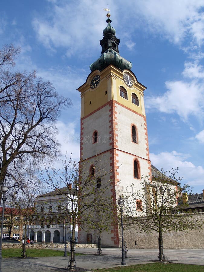 Tower of City Castle in Banska Bystrica