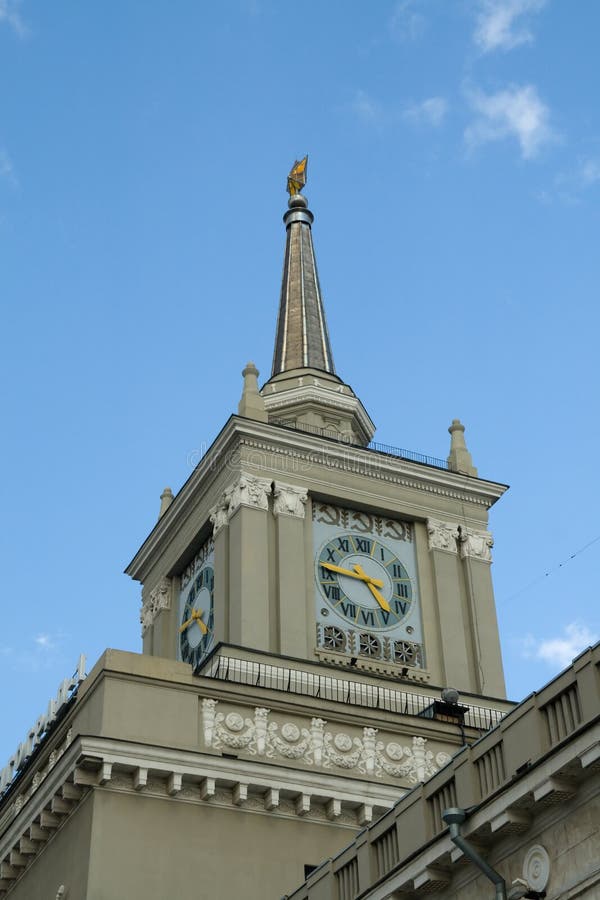 Tower with a clock