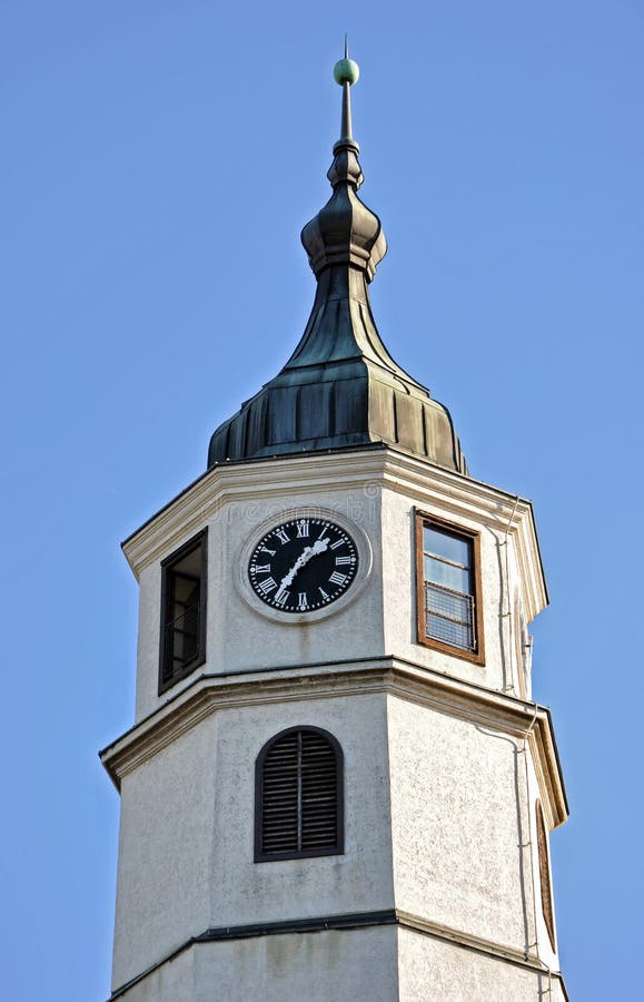 Tower clock royalty free stock images