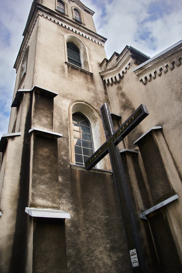 Tower and cross