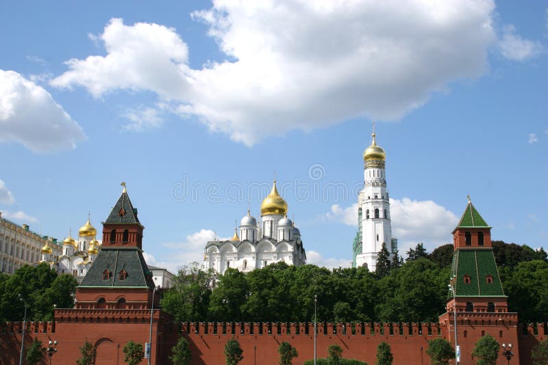 Tower of the Kremlin. Moscow.