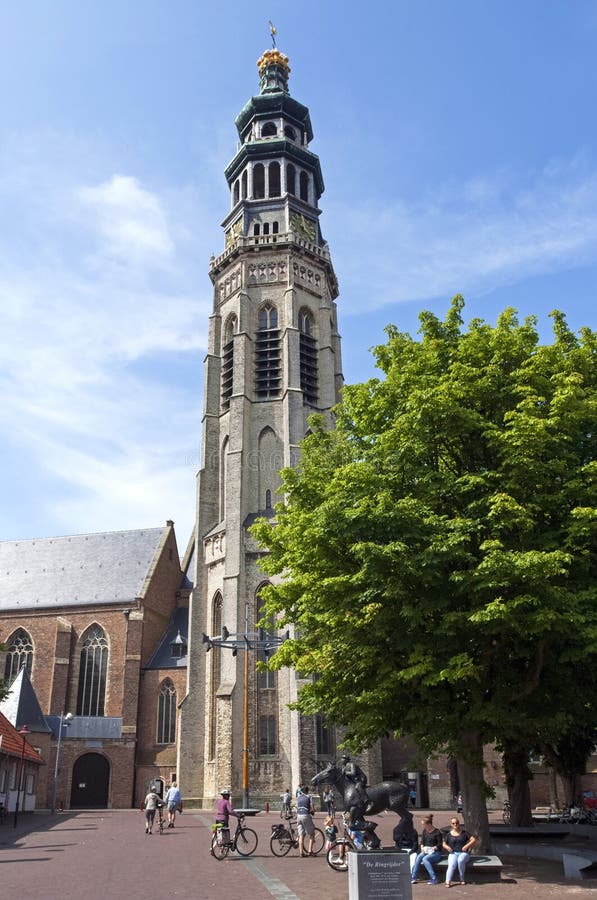 Tower Lange Jan of Norbertine Abbey, Middelburg